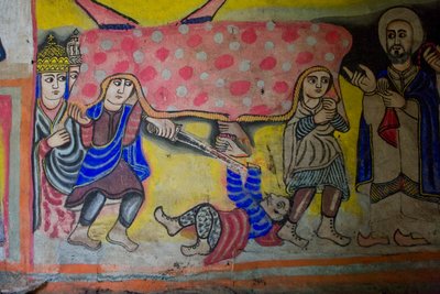 Debre Sina Maryam Church, Gorgora, Lake Tana, Ethiopia, Africa by Unknown